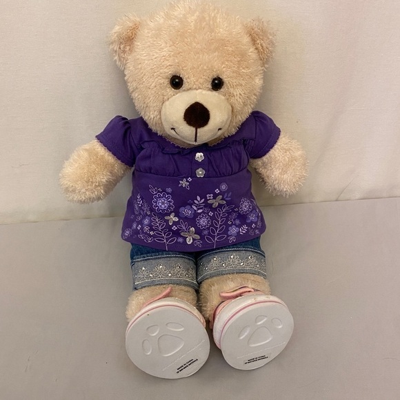 BUILD-A-BEAR Cute Sparkle Flower Top Rhinestones - Picture 8 of 8